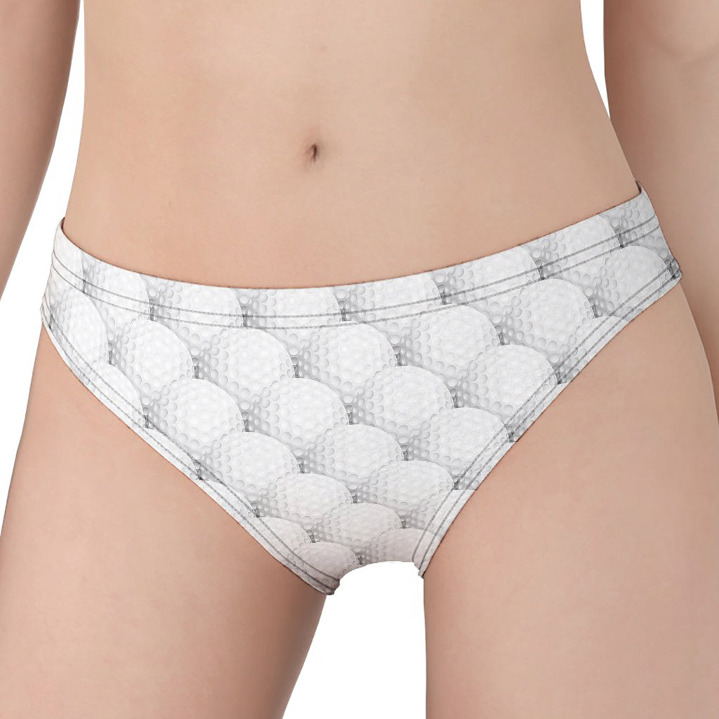 Golf Ball Pattern Print Women's Panties