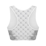 Golf Ball Pattern Print Women's Sports Bra
