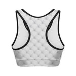 Golf Ball Pattern Print Women's Sports Bra