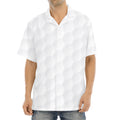 Golf Ball Print Aloha Shirt