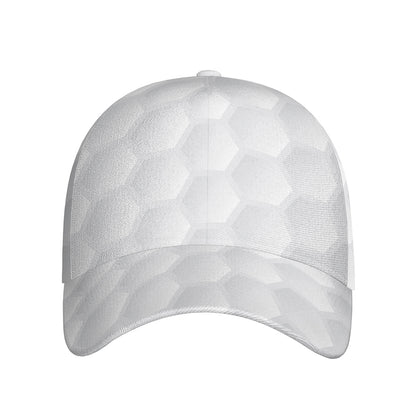 Golf Ball Print Baseball Cap