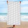 Golf Ball Print Beach Towel