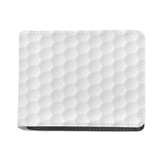 Golf Ball Print Bifold Wallet