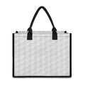 Golf Ball Print Canvas Tote Bag