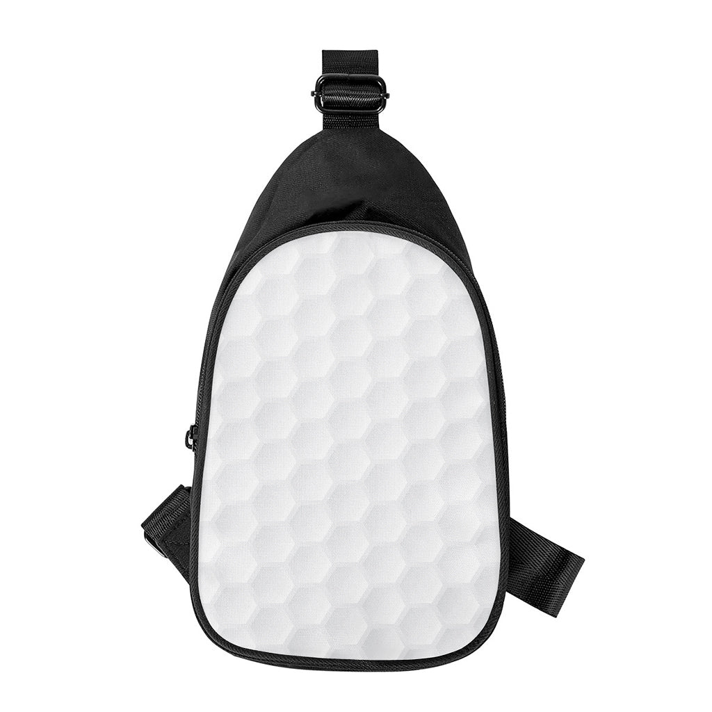 Golf Ball Print Chest Bag