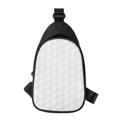 Golf Ball Print Chest Bag