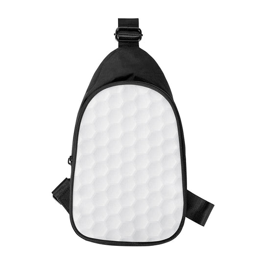 Golf Ball Print Chest Bag