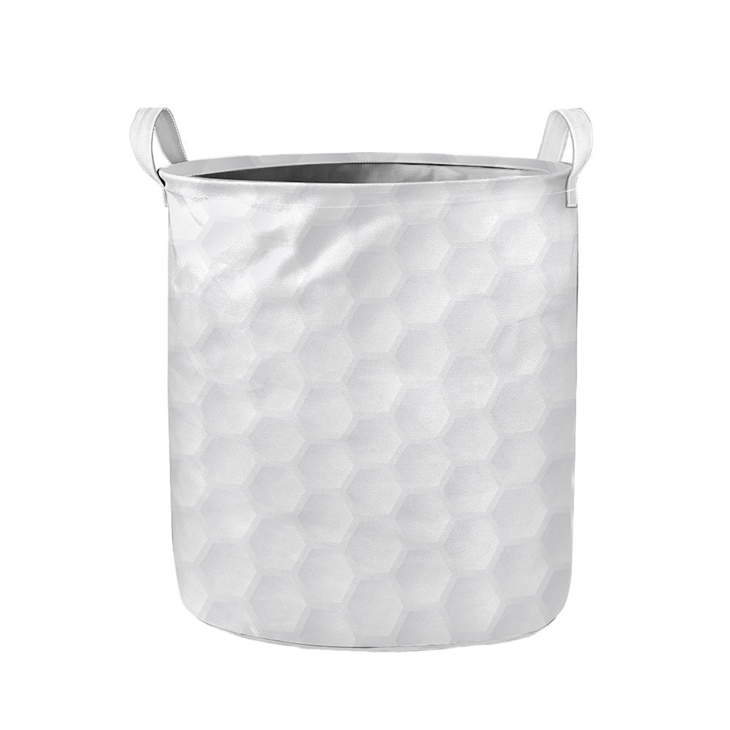 Golf Ball Print Collapsible Laundry Basket