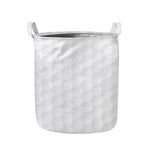 Golf Ball Print Collapsible Laundry Basket