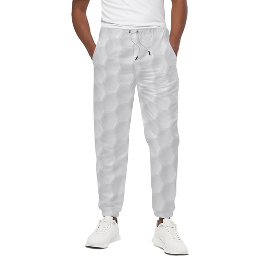 Golf Ball Print Cotton Pants