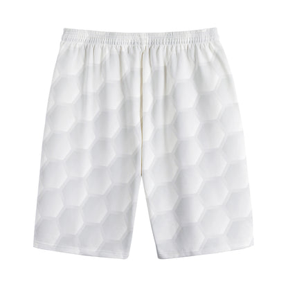 Golf Ball Print Cotton Shorts