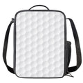 Golf Ball Print Crossbody Lunch Bag