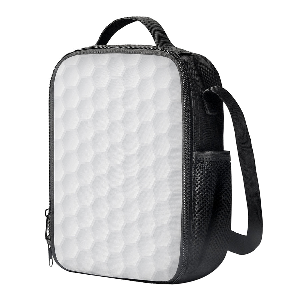 Golf Ball Print Crossbody Lunch Bag