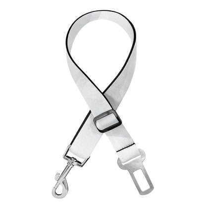 Golf Ball Print Dog Seat Belt