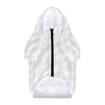 Golf Ball Print Dog Zip Up Hoodie