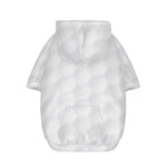 Golf Ball Print Dog Zip Up Hoodie