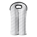 Golf Ball Print Double Neoprene Wine Tote