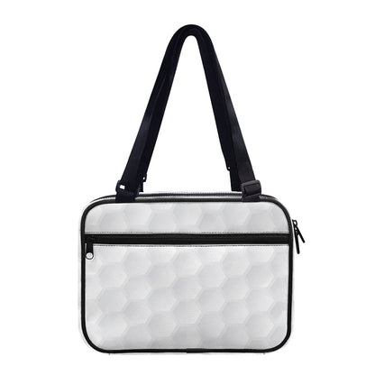 Golf Ball Print Double Strap Bible Bag