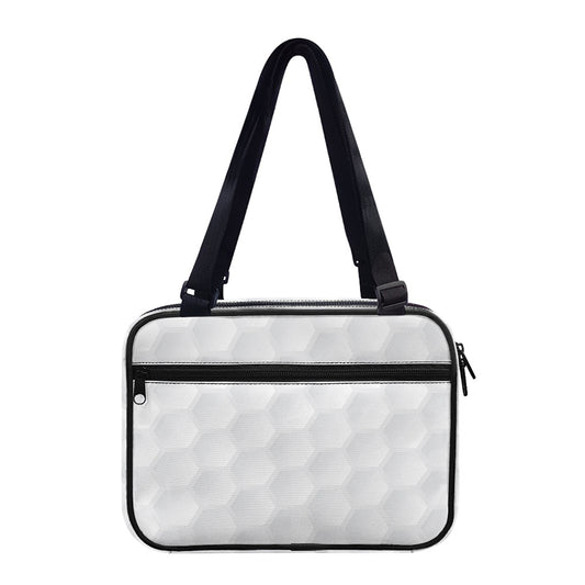 Golf Ball Print Double Strap Bible Bag