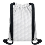 Golf Ball Print Drawstring Backpack
