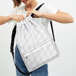 Golf Ball Print Drawstring Backpack