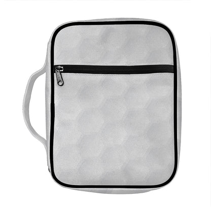 Golf Ball Print Front Pocket Bible Bag