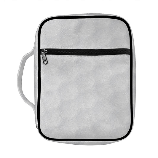 Golf Ball Print Front Pocket Bible Bag