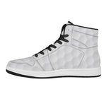 Golf Ball Print High Top Leather Sneakers