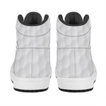 Golf Ball Print High Top Leather Sneakers
