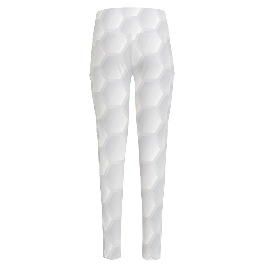 Golf Ball Print High-Waisted Pocket Leggings