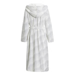 Golf Ball Print Hooded Bathrobe