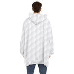 Golf Ball Print Hoodie Blanket