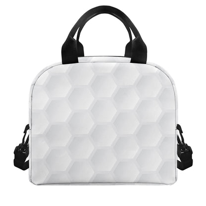 Golf Ball Print Insulated Lunch Bag