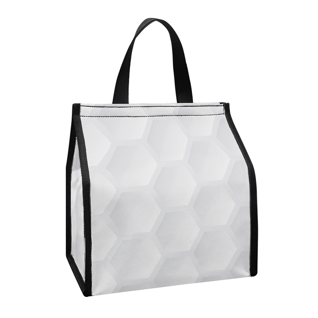 Golf Ball Print Insulated Lunch Tote