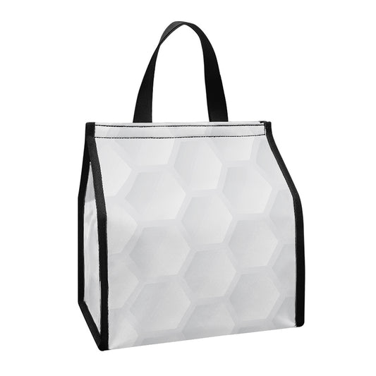 Golf Ball Print Insulated Lunch Tote