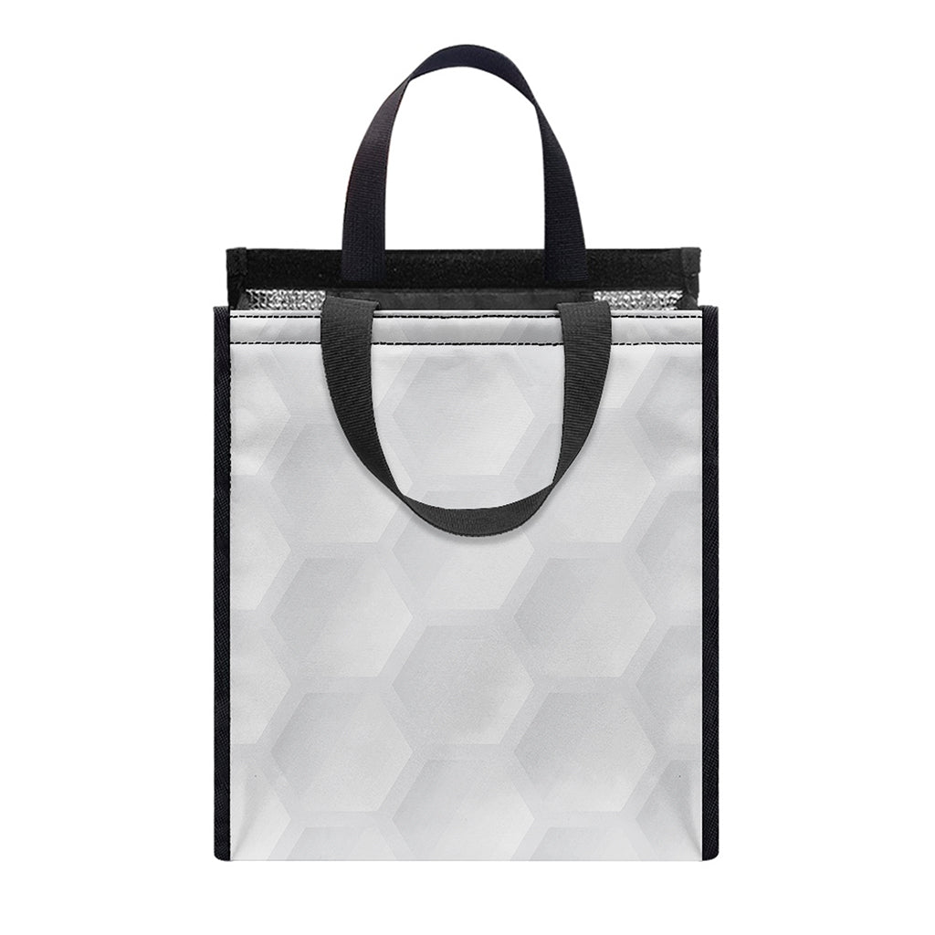 Golf Ball Print Insulated Lunch Tote