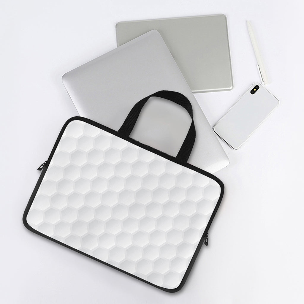 Golf Ball Print Laptop Sleeve With Handle
