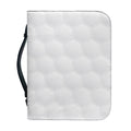 Golf Ball Print Leather Bible Cover
