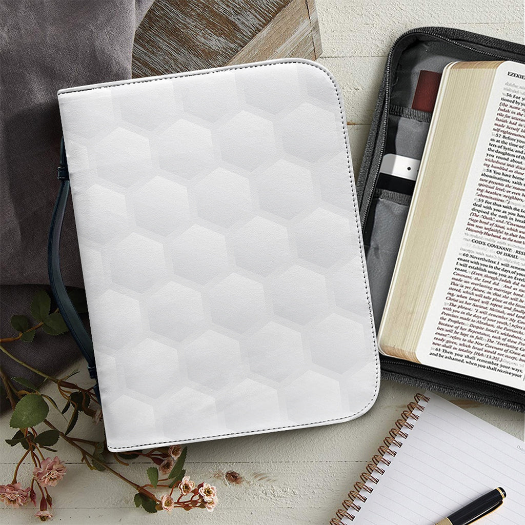 Golf Ball Print Leather Bible Cover