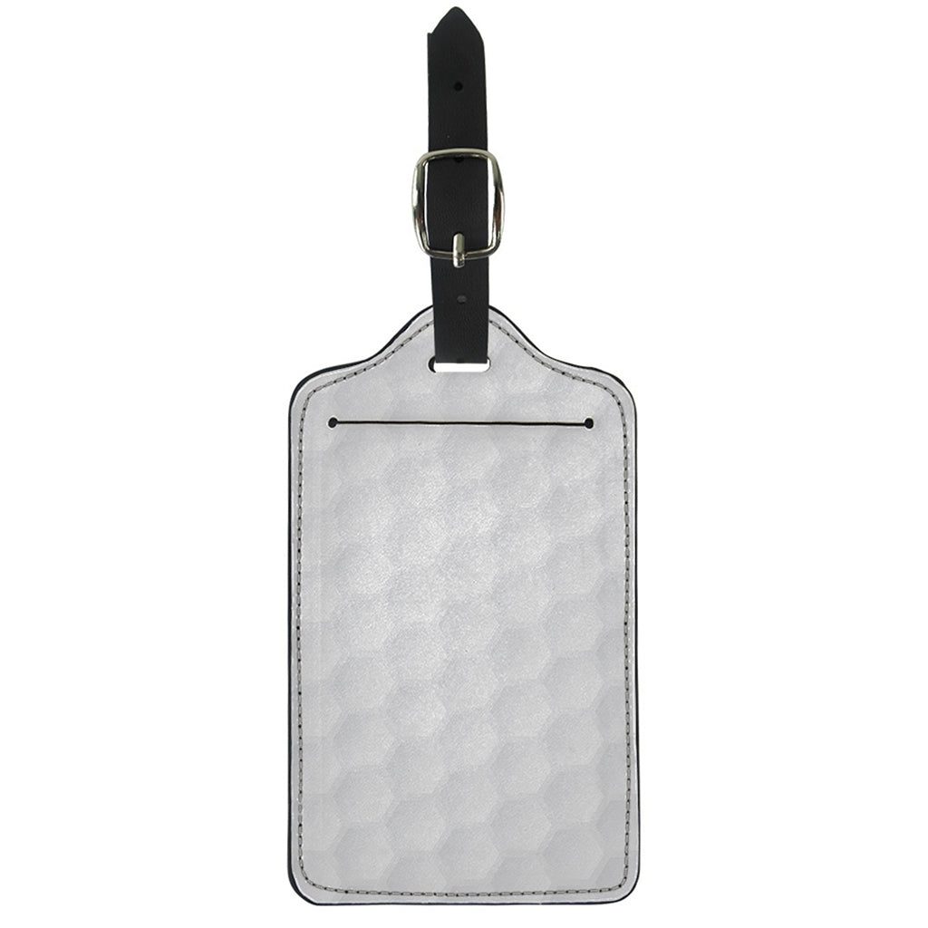 Golf Ball Print Luggage Tag