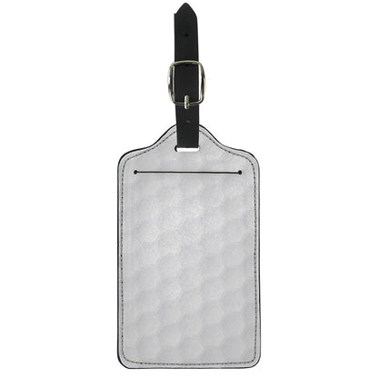 Golf Ball Print Luggage Tag