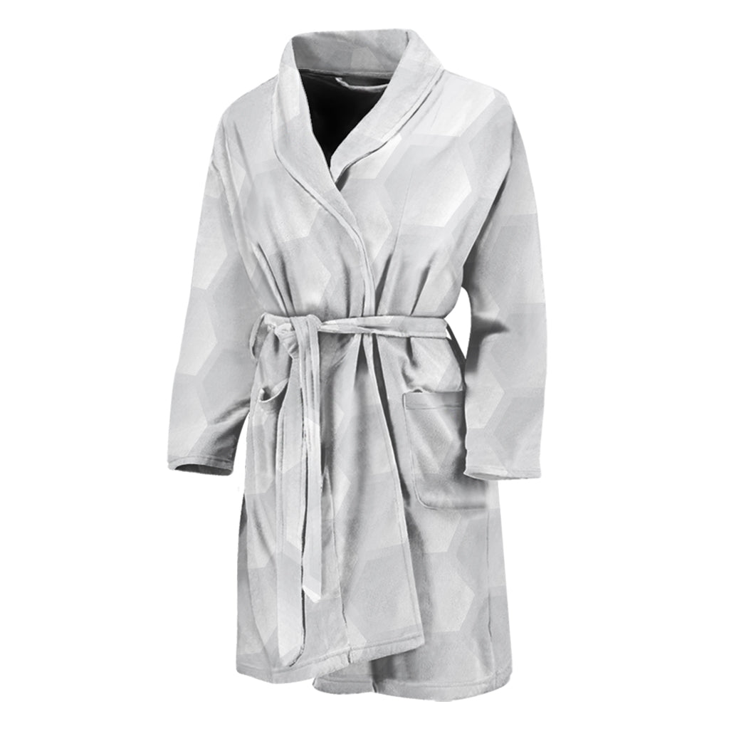 Golf Ball Print Men's Bathrobe
