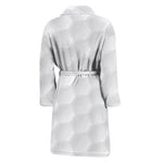 Golf Ball Print Men's Bathrobe