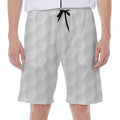 Golf Ball Print Men's Beach Shorts
