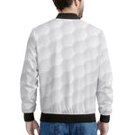 Golf Ball Print Men's Bomber Jacket