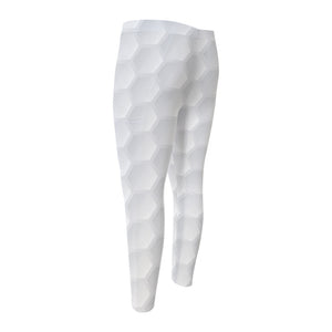 Golf Ball Print Men's Compression Pants