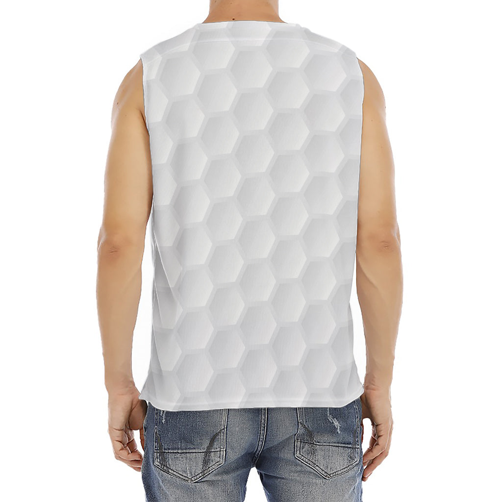 Golf Ball Print Men's Fitness Tank Top