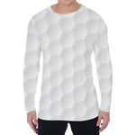 Golf Ball Print Men's Long Sleeve T-Shirt