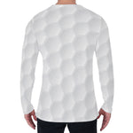 Golf Ball Print Men's Long Sleeve T-Shirt