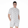 Golf Ball Print Men's Romper